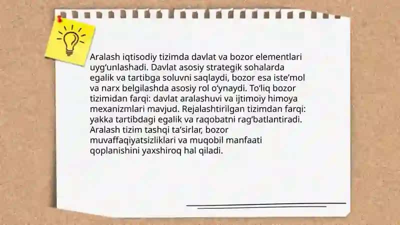 Bozor tizimlarining turlari va ularning farqlari 4
