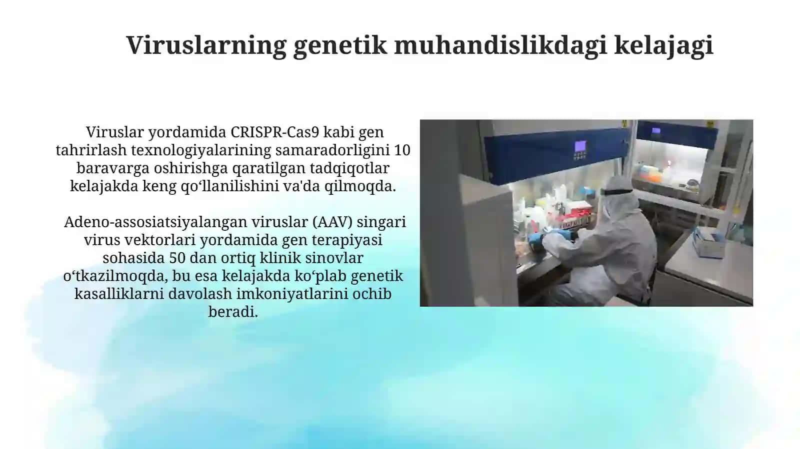 Viruslarning gen injineriyasida qõllanilishi 4