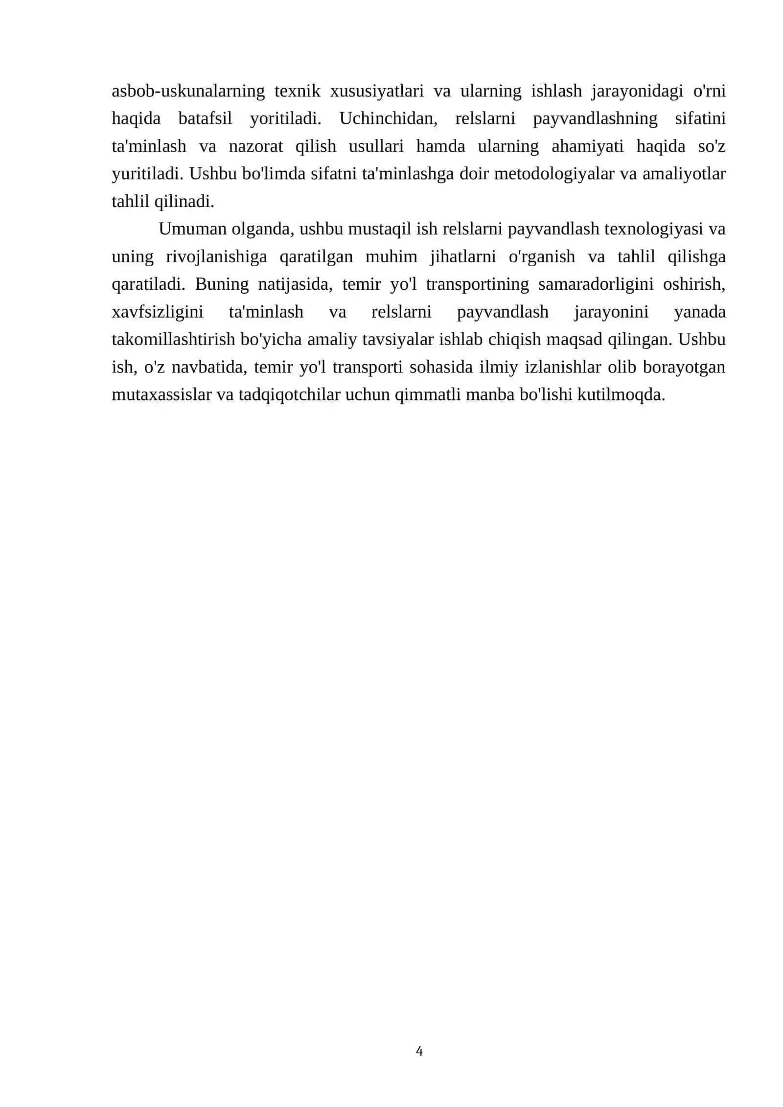 Relslarni payvandlash mashinalari 4