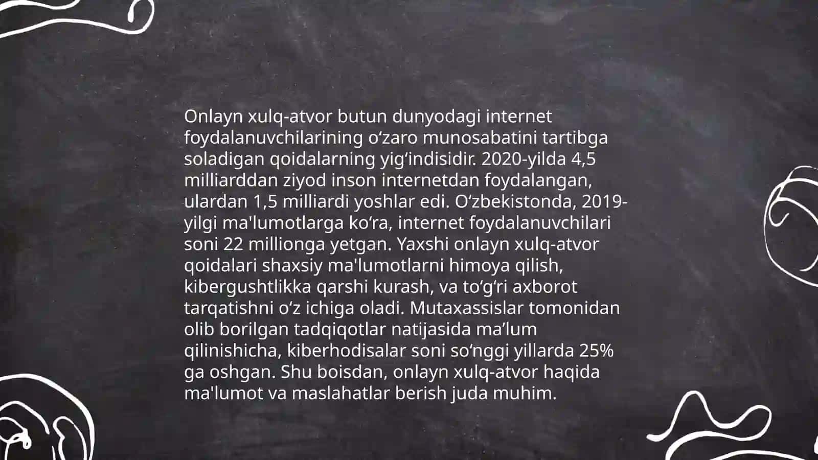 Tarmoq odob axloqi 4