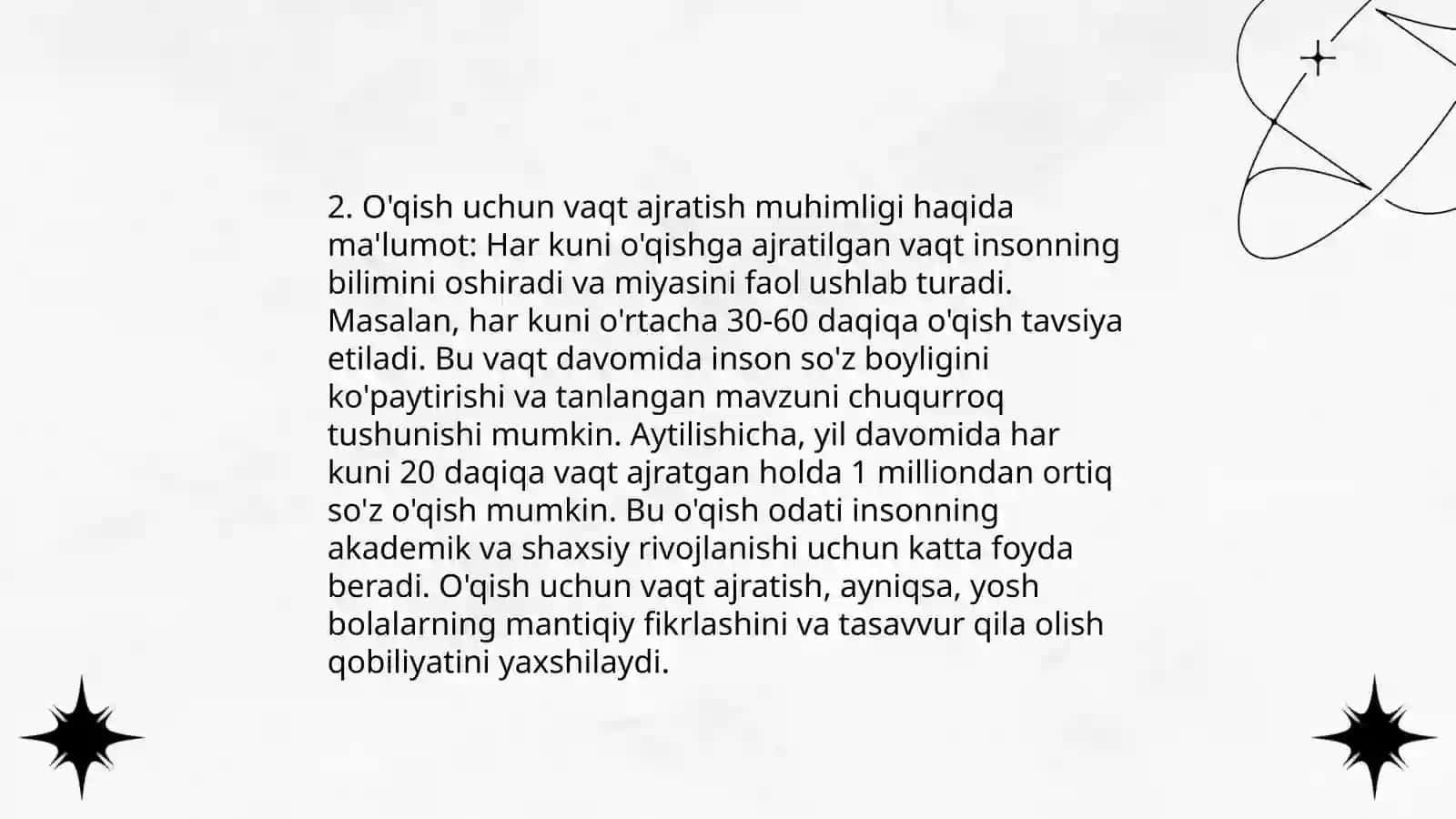 Kitobxonlik madaniyatini oshirish 4