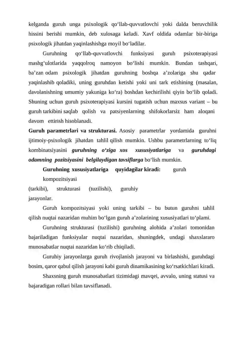 SOTSIAL PSIXOLOGIYADA GURUHLAR MUAMMOSI 4
