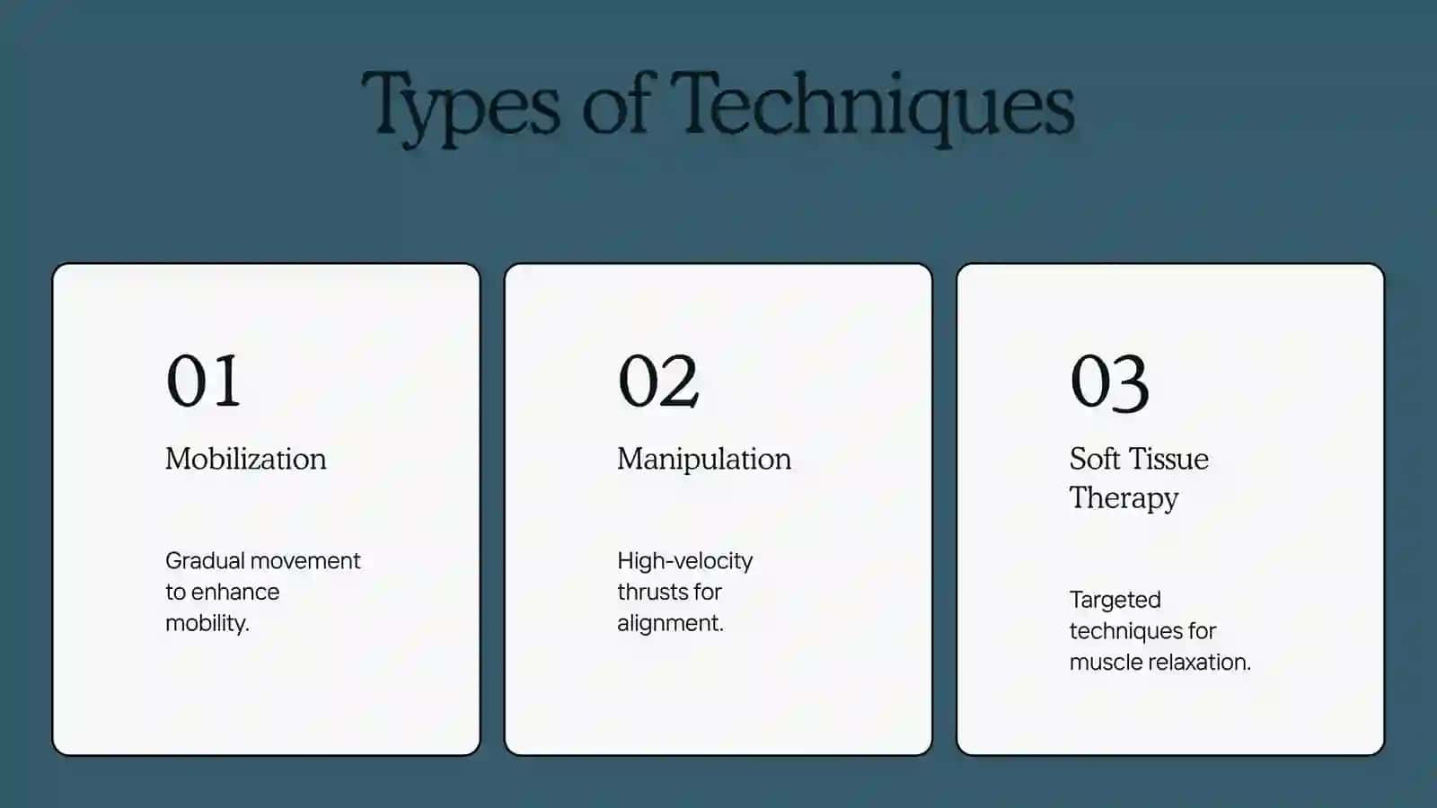 Manual Therapy: Principles 4