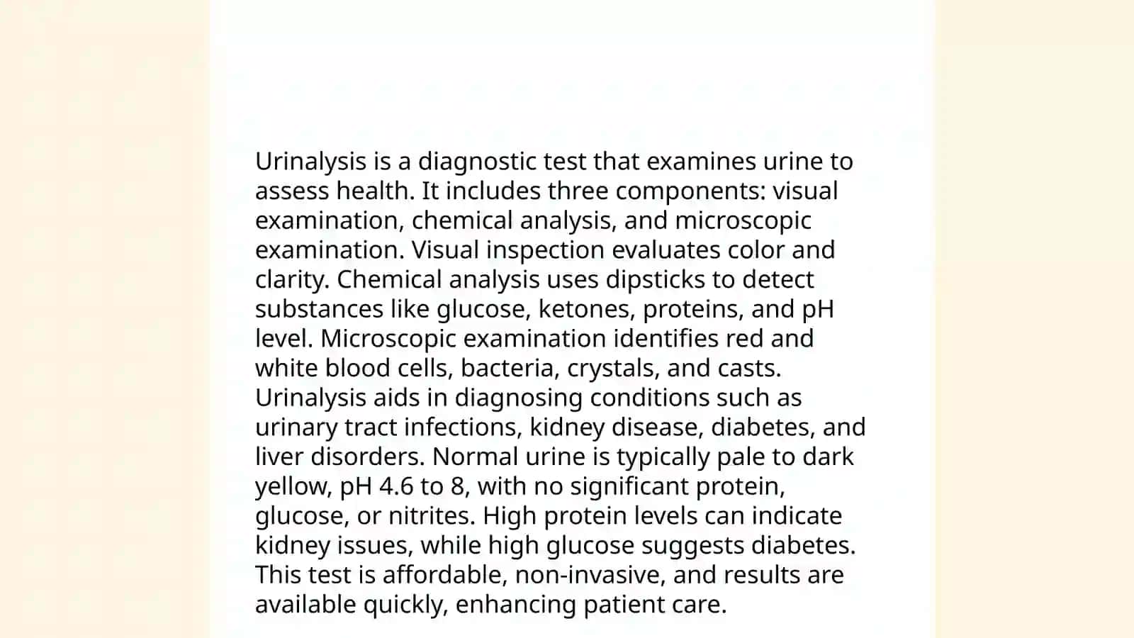 Diagnostic tests 4