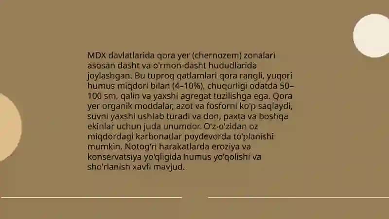 MDX davlatlari tuproqlari 4