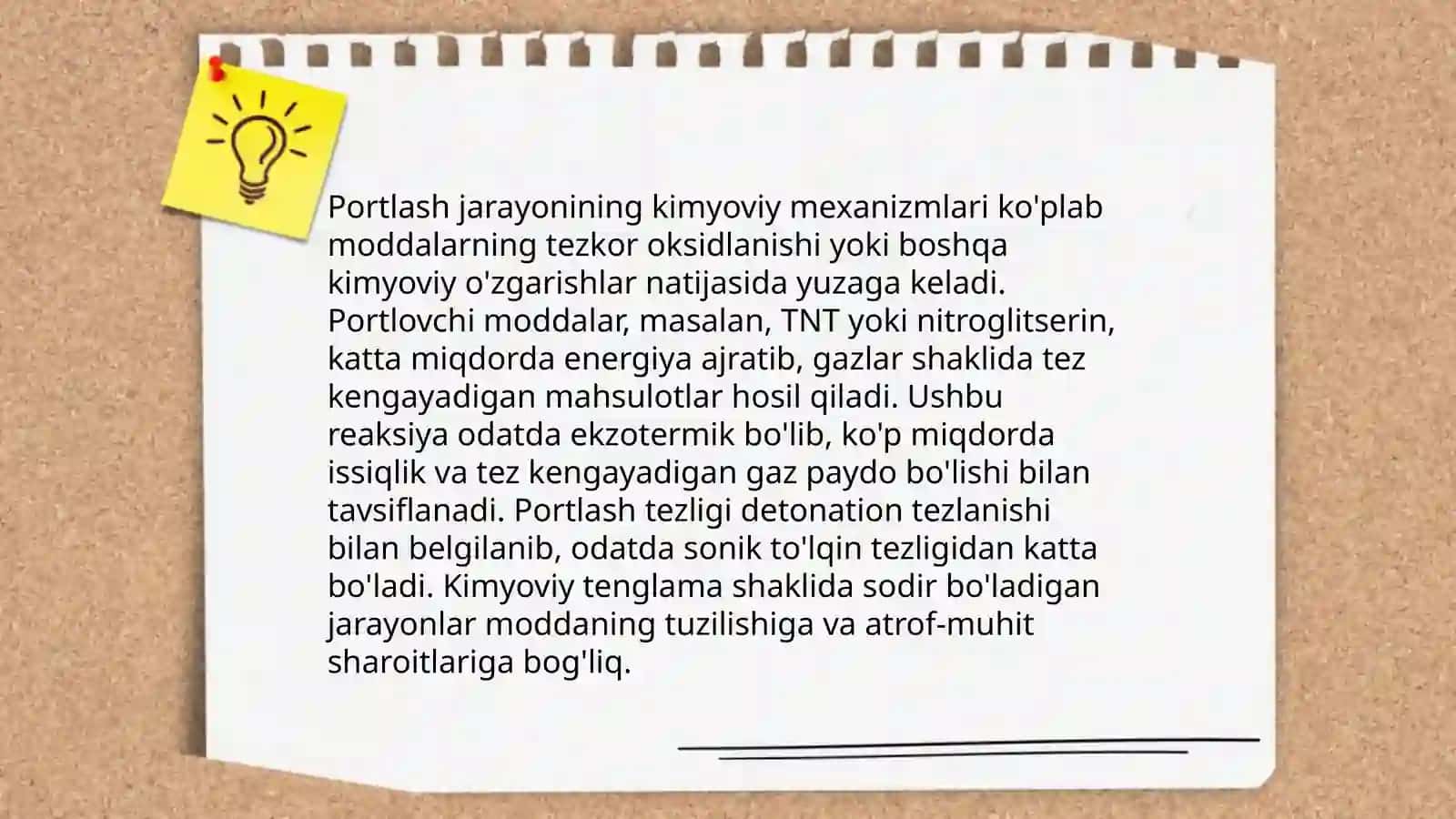 Portlash jarayoni va uning turlari 4