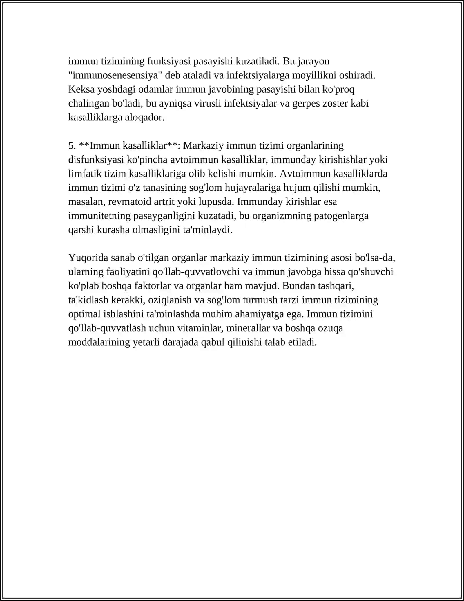 MARKAZIY VA PERIFERIK IMMUN TIZIMI ORGANLARI 4
