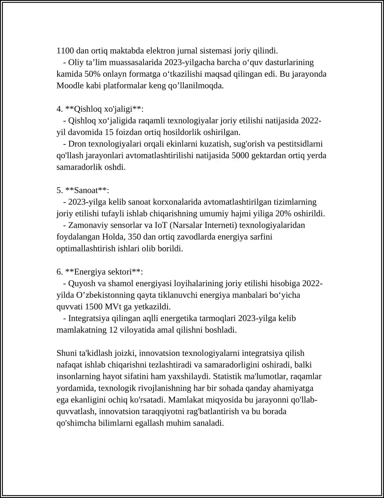 INTEGRATSIYA VA INOVATSION G’OYALAR 4