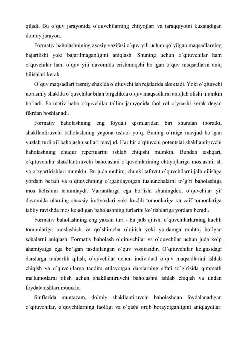 Pedagogik baholash 4