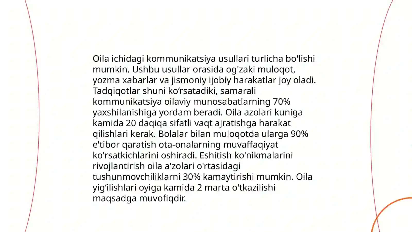 Oilа muloqot tizimi sifatida 4