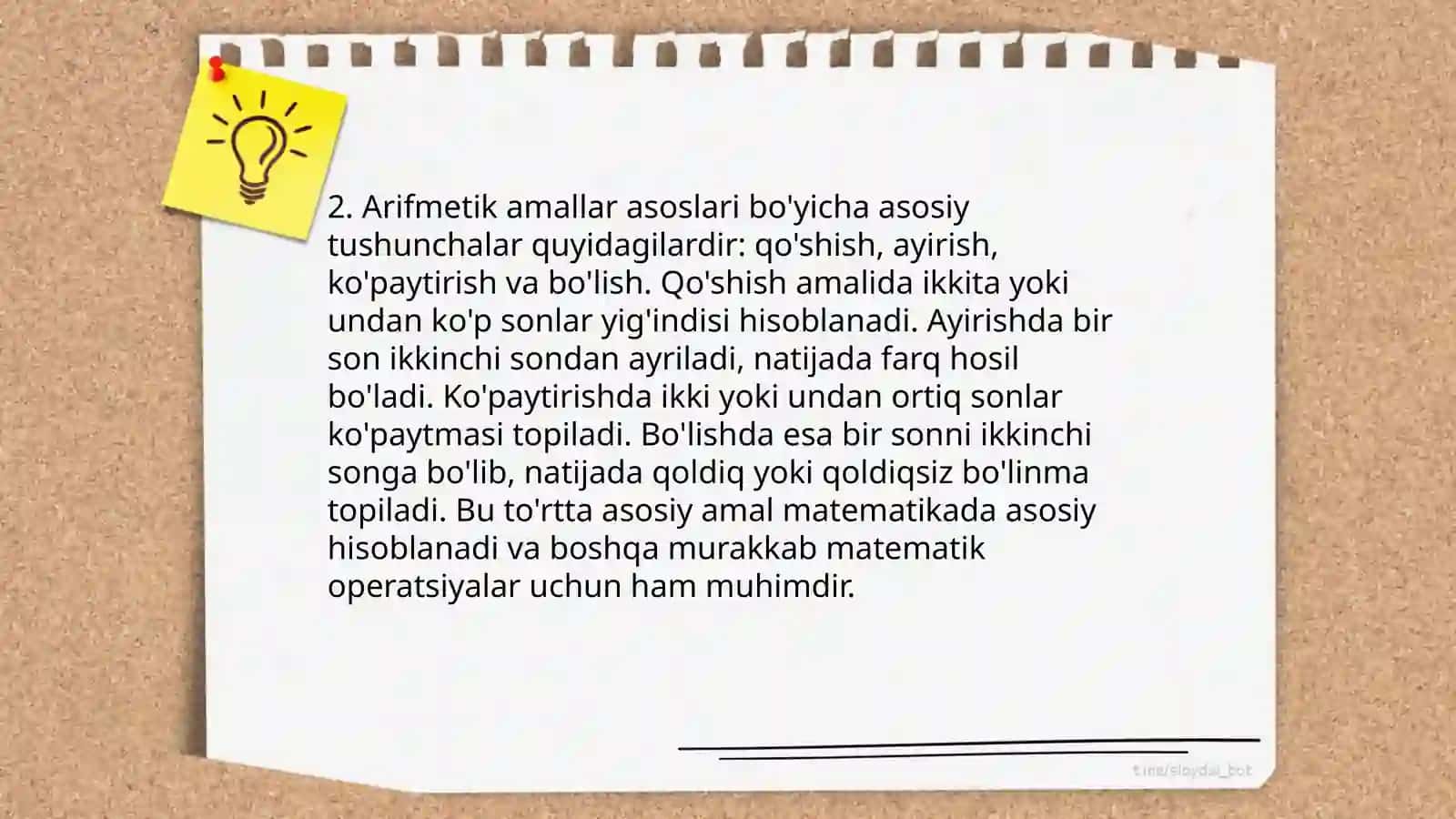 Sonlar va raqamlar tahlili 4