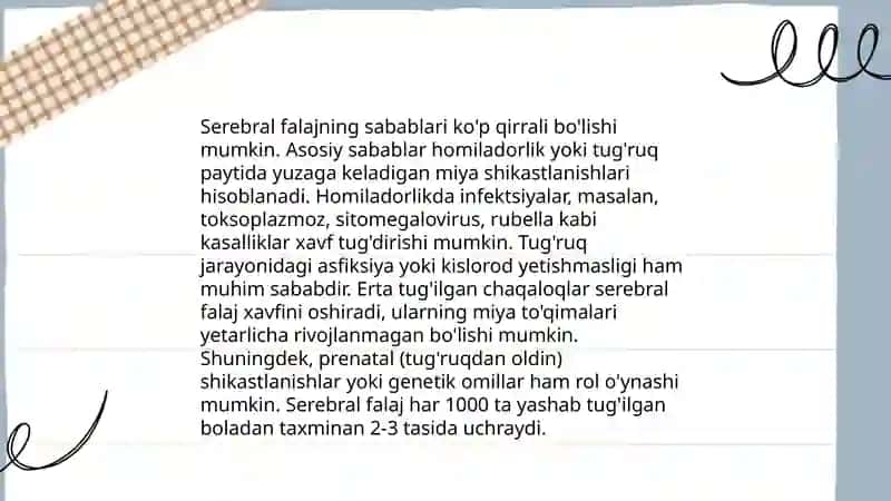 Serebral falajga ega bolalar 4