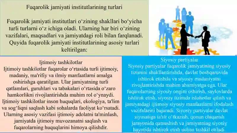 Fuqarolik jamiyati institutlari 4