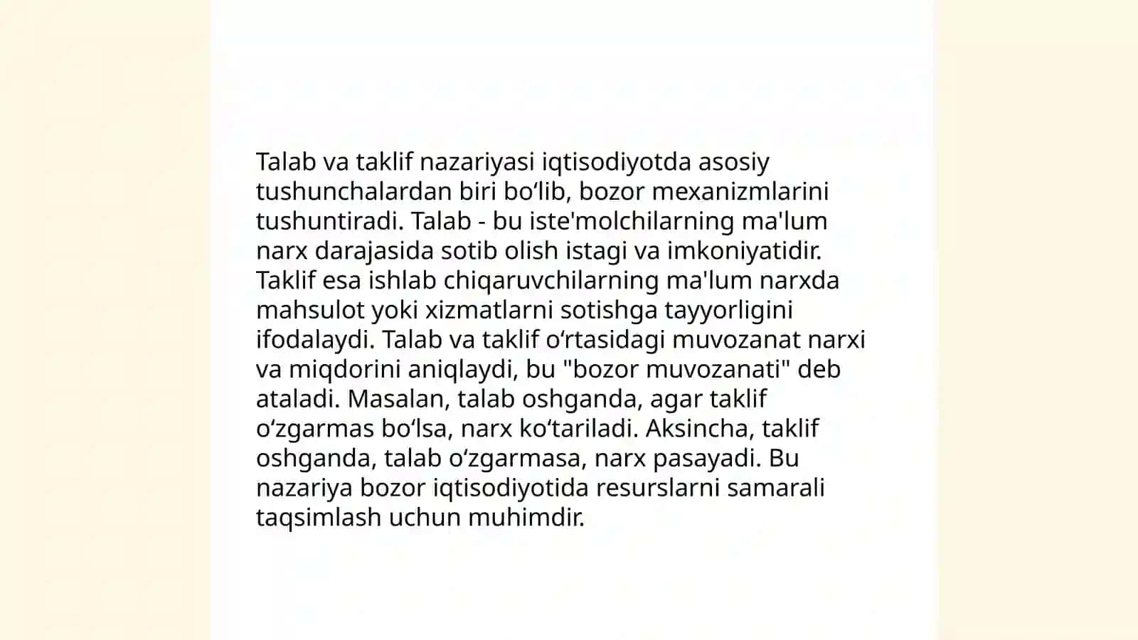 Iqtisodiyot nazariyasi 4