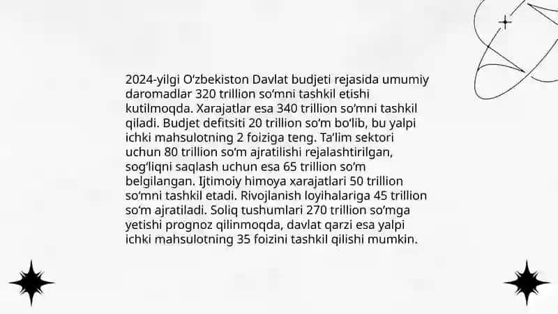 2024-yildagi so'nggi iqtisodiy yangiliklar 4