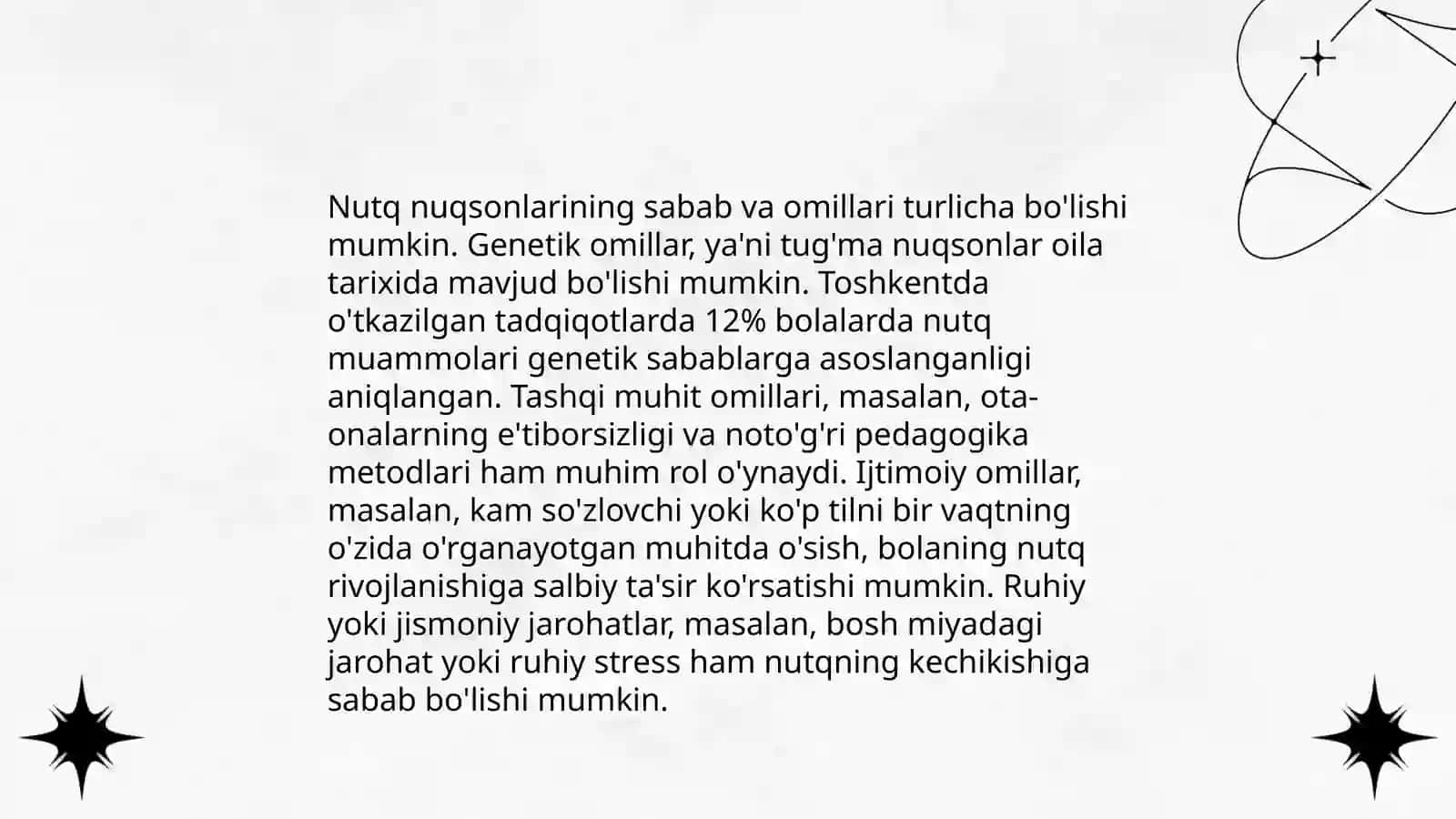 Nutq nuqsoniga ega bo’lgan shaxslar 4
