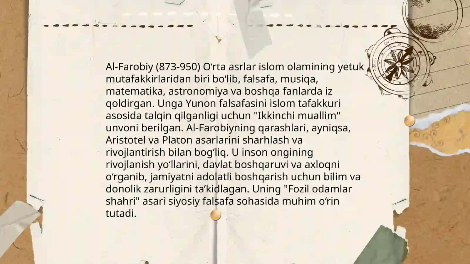 Sharq uyg‘onish davrida (1-Renessans) ilm-fan va pedagik fikrlar 4