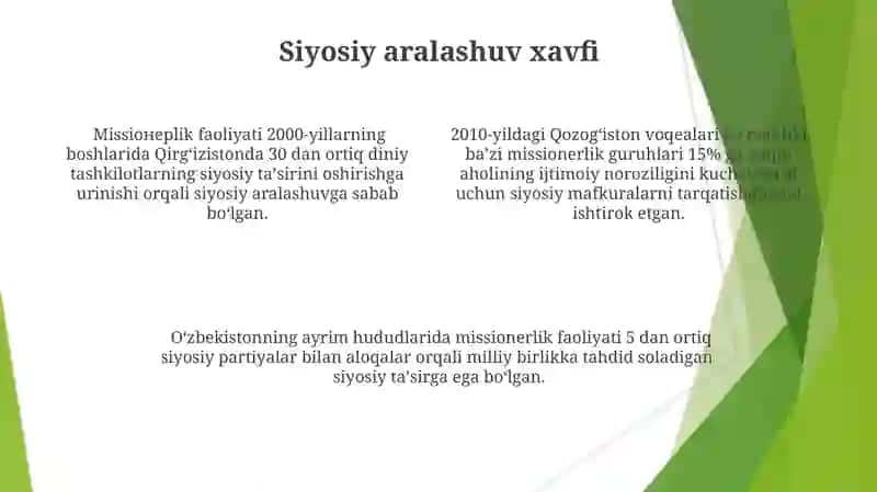 Missionerlikning milliy hayotga tahdidi 4
