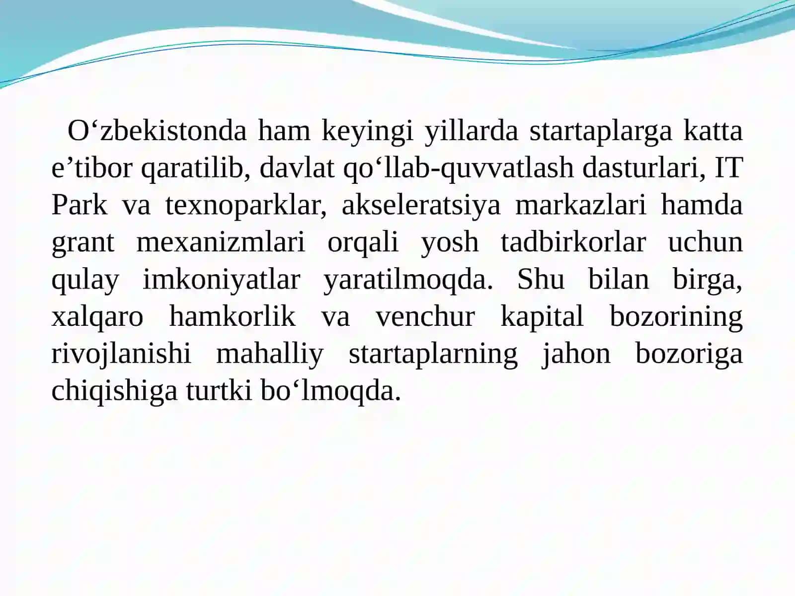 O’zbekiston dastartaplar: amaliy tajriba, muammolar va yechimlar 4