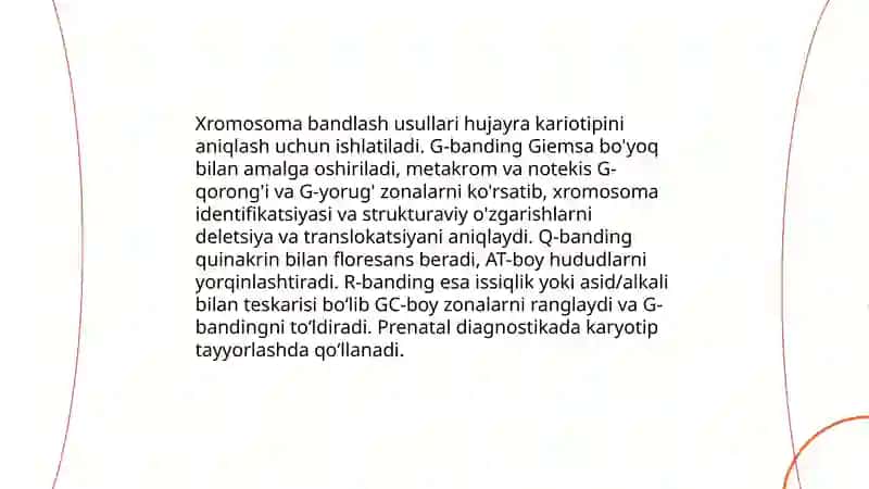 Odam genetikasining o'rganish usullari 4