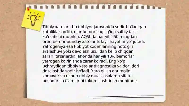 Yatrogeniya muammolari 4