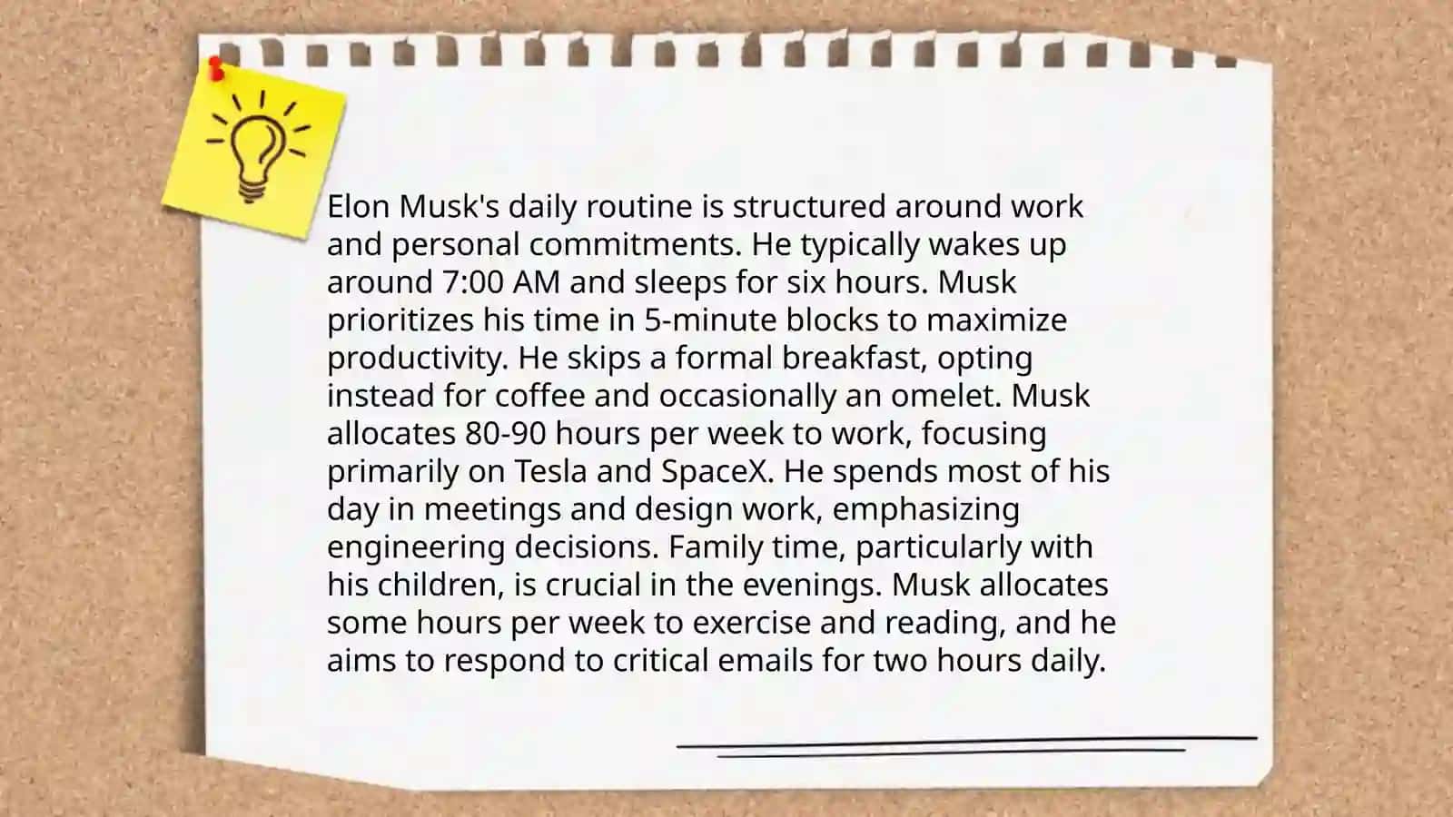 Famous people(Elon Mask) and daily life 4