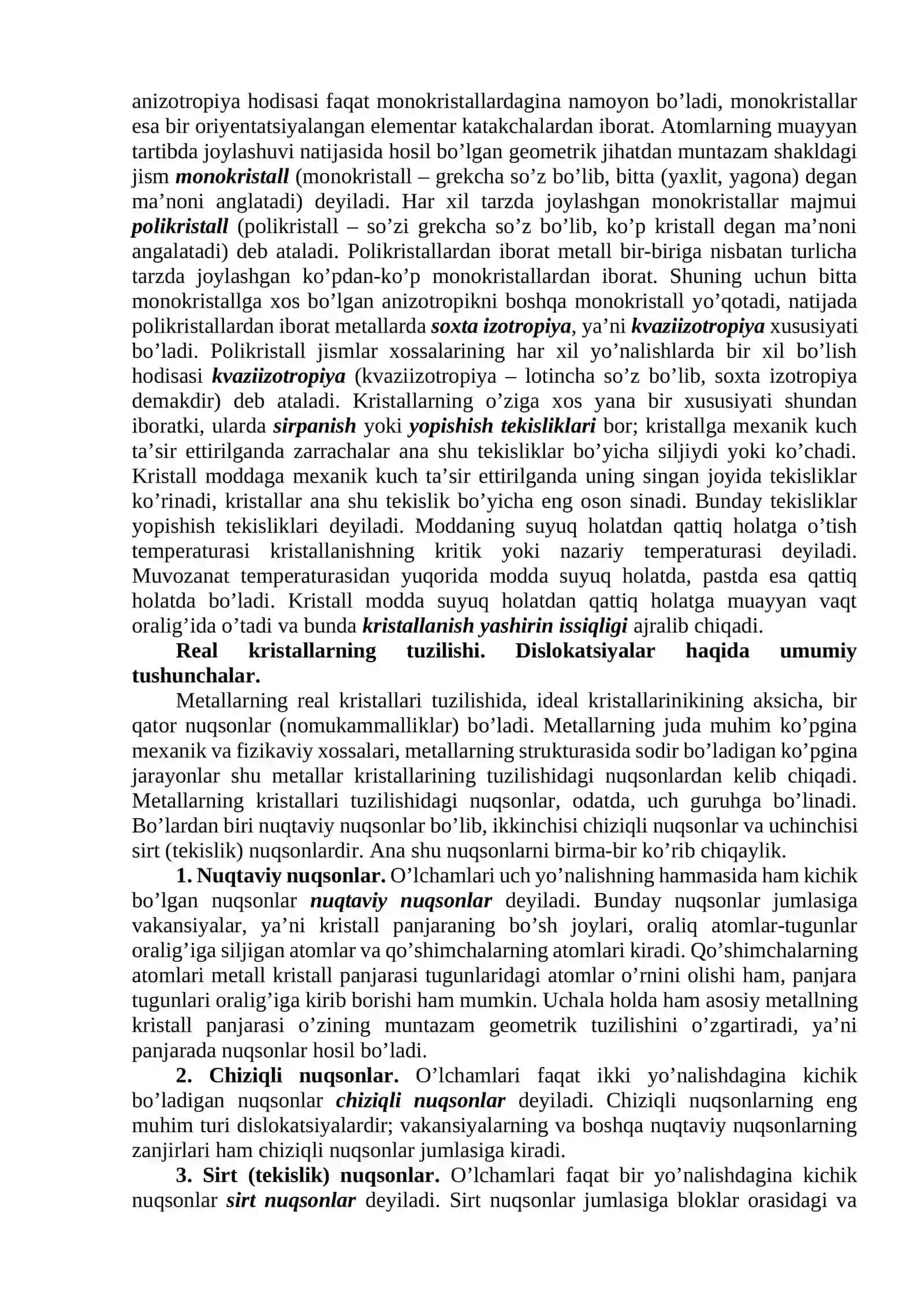 Metallarning ichki tuzilishi 4