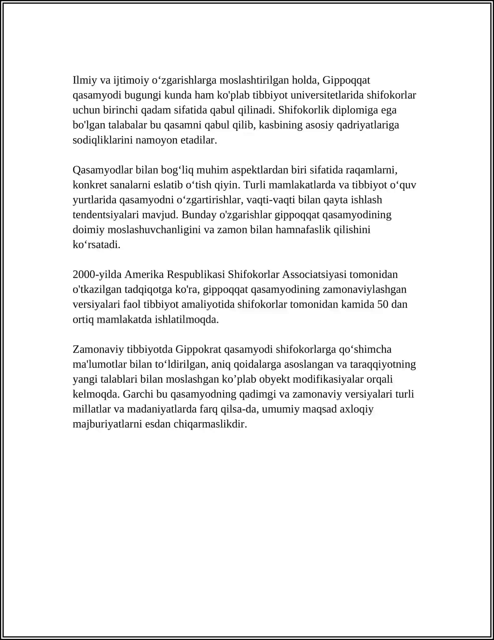Gippoqqat Qasamyodi 4