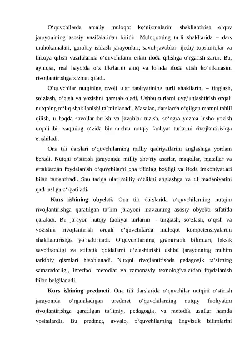 O'quvchilar nutqini baholash metodlari 4