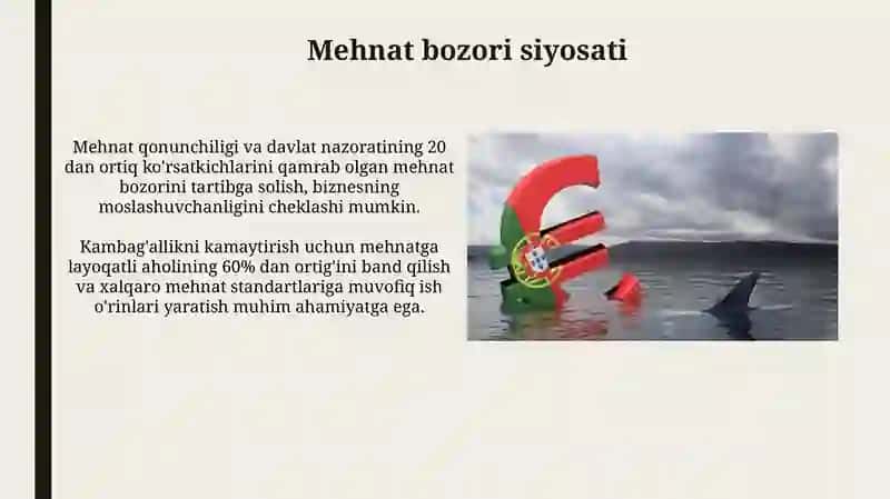Partugaliya iqtisodiy siyosati 4