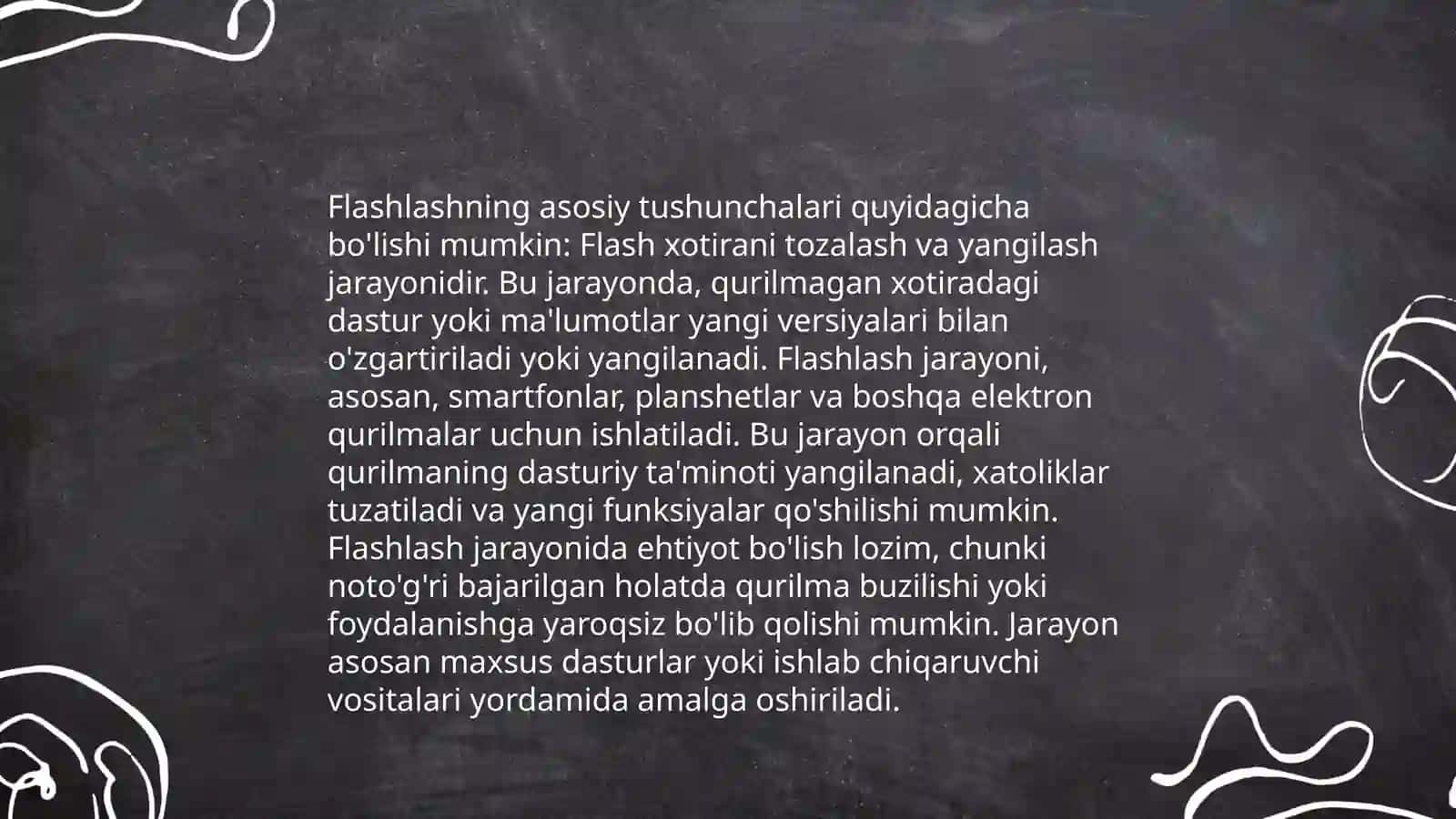 Flash dasturlari to'g'risida umumiy malumot 4