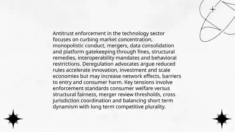 Regulation and deregulation today 4