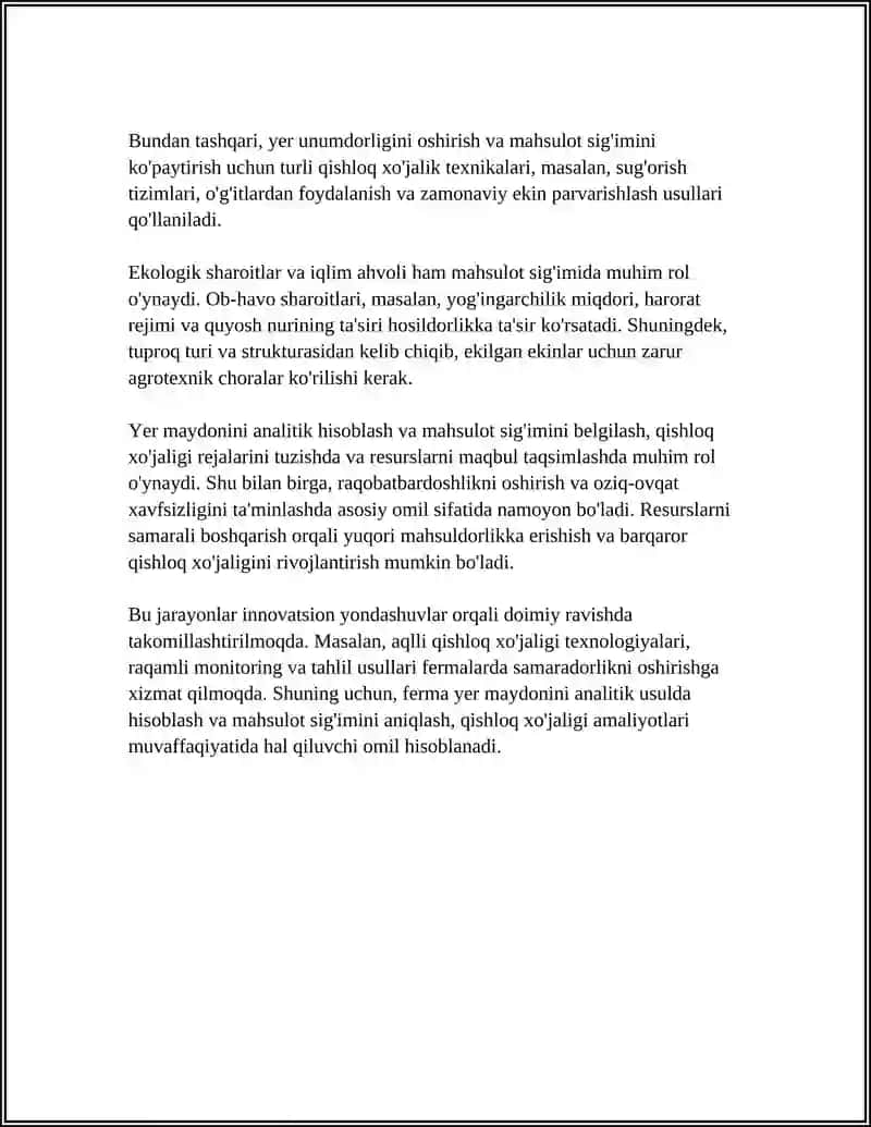 FERMALARNI ANALITIK USULDA HISOBLASH 4
