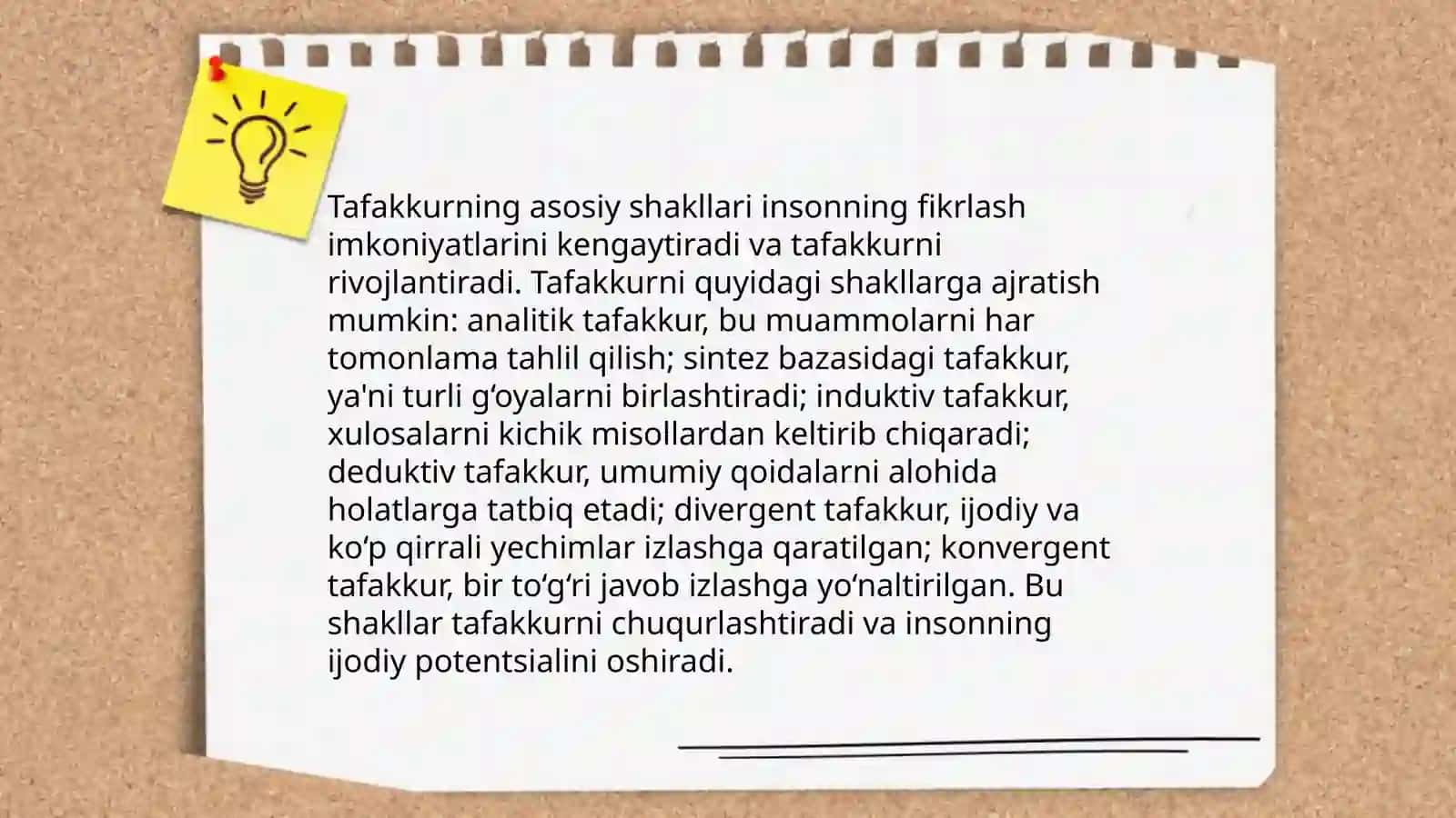 Tafakkur va ong tushunchasi 4