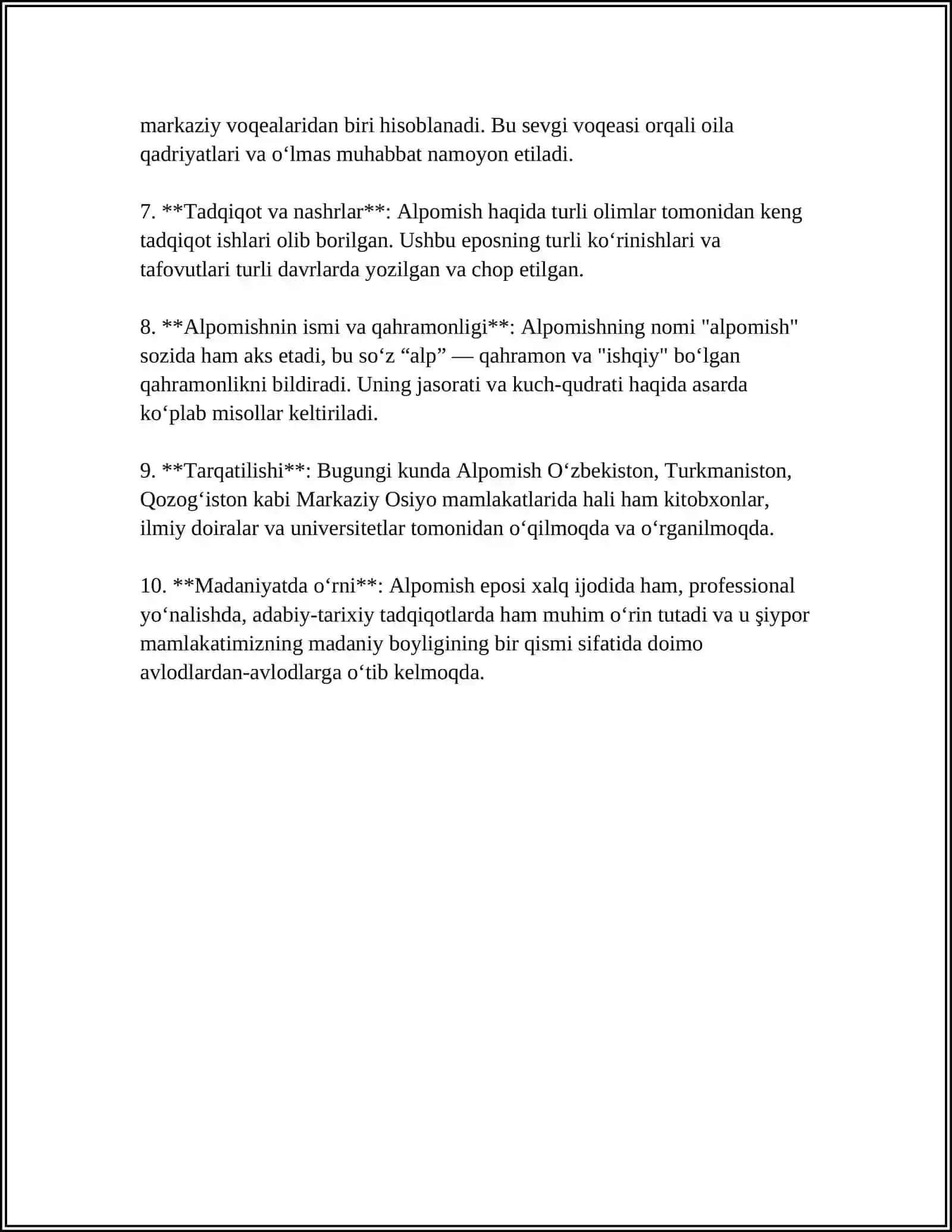 OʻZBEK XALQ ERTAKLARI 4