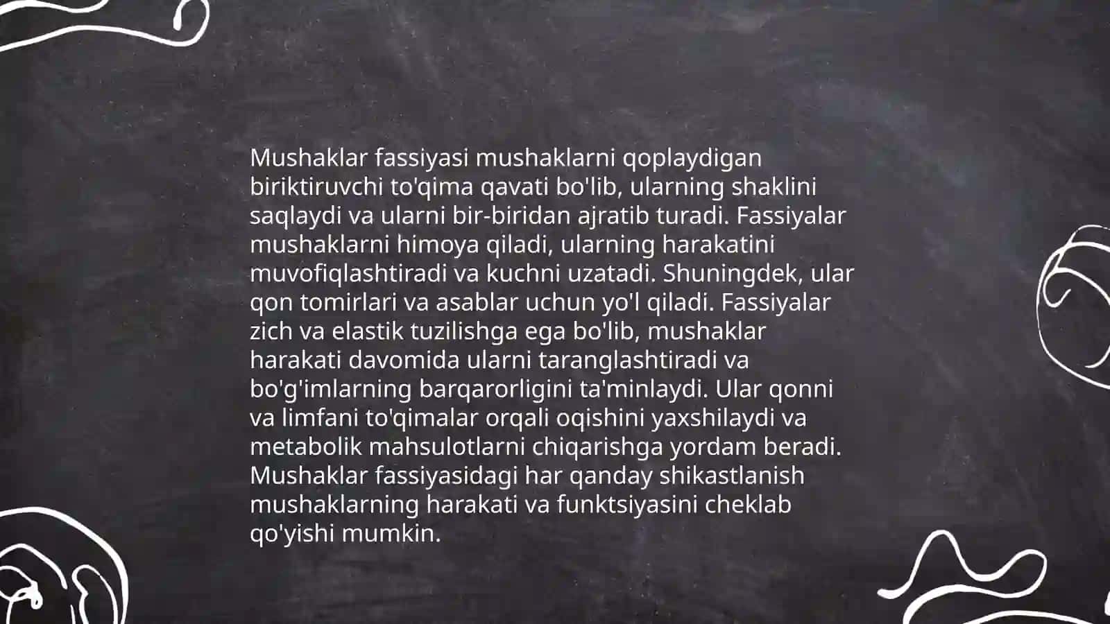 Mushaklar fassiyalari 4