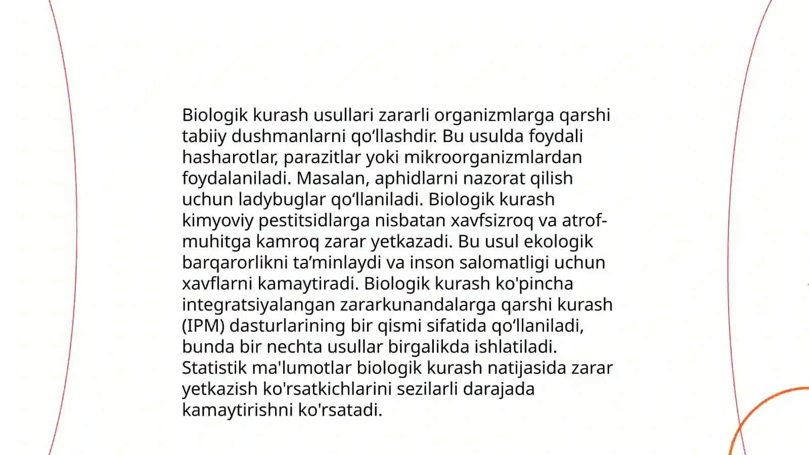 Zararkunanda Hashoratlarga Qarshi Kurash 4