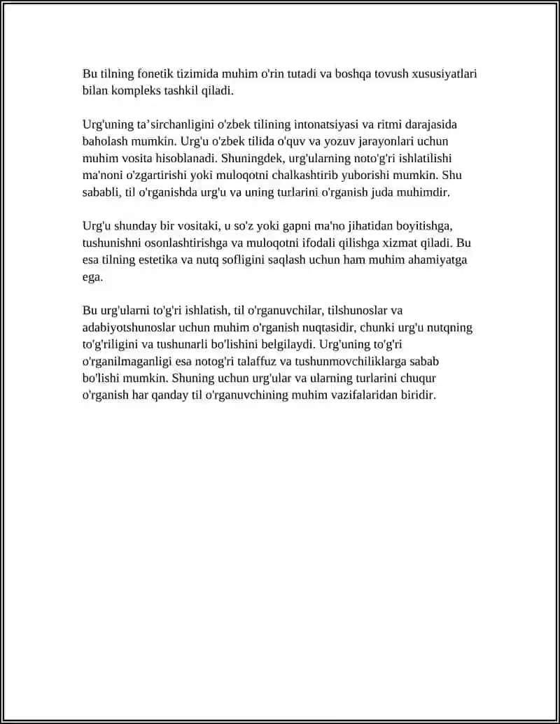 URGU 4