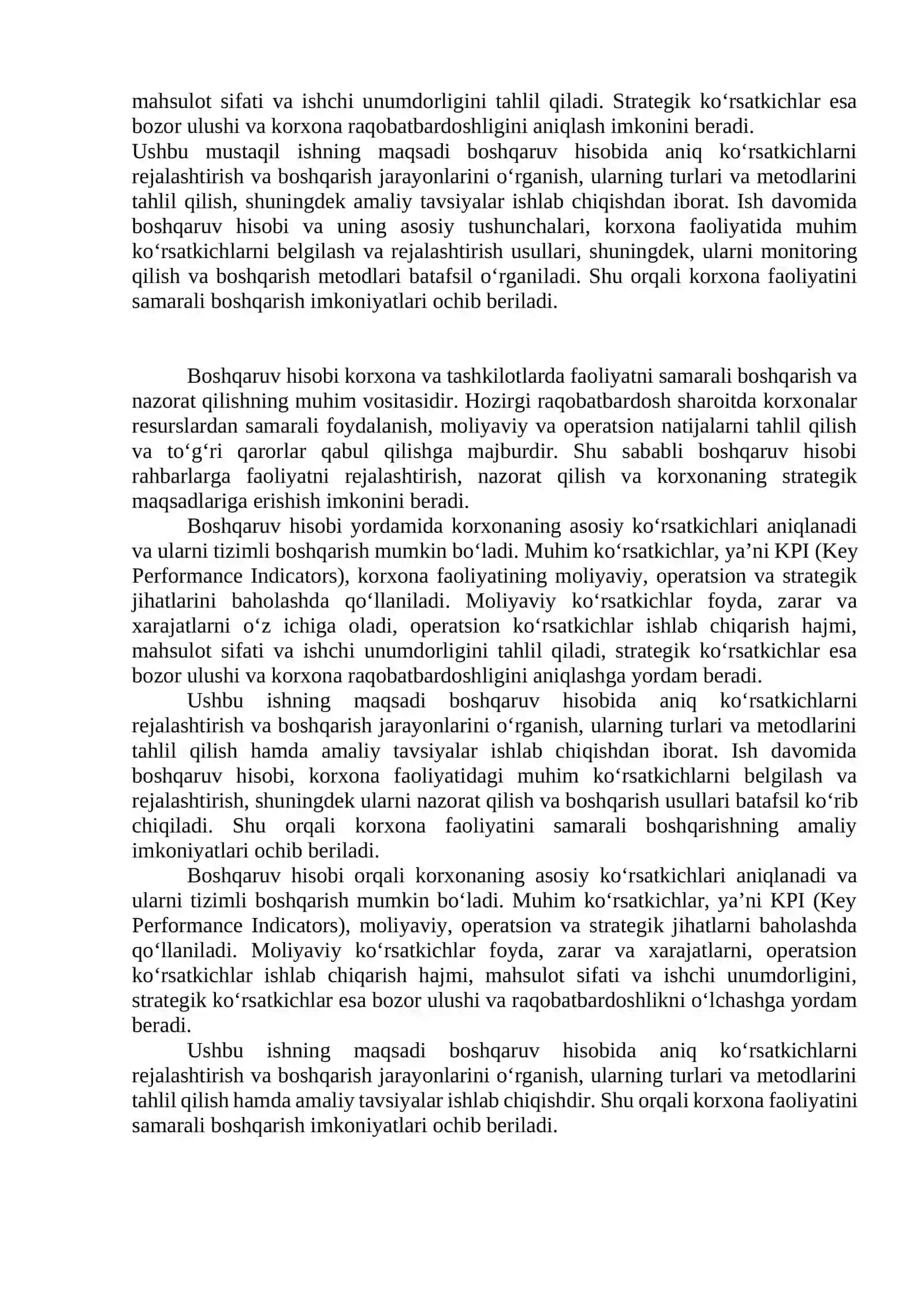 Boshqaruv hisobi 4