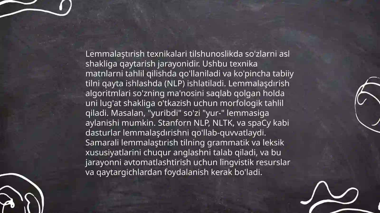 Matnni tasniflash algoritmlari 4