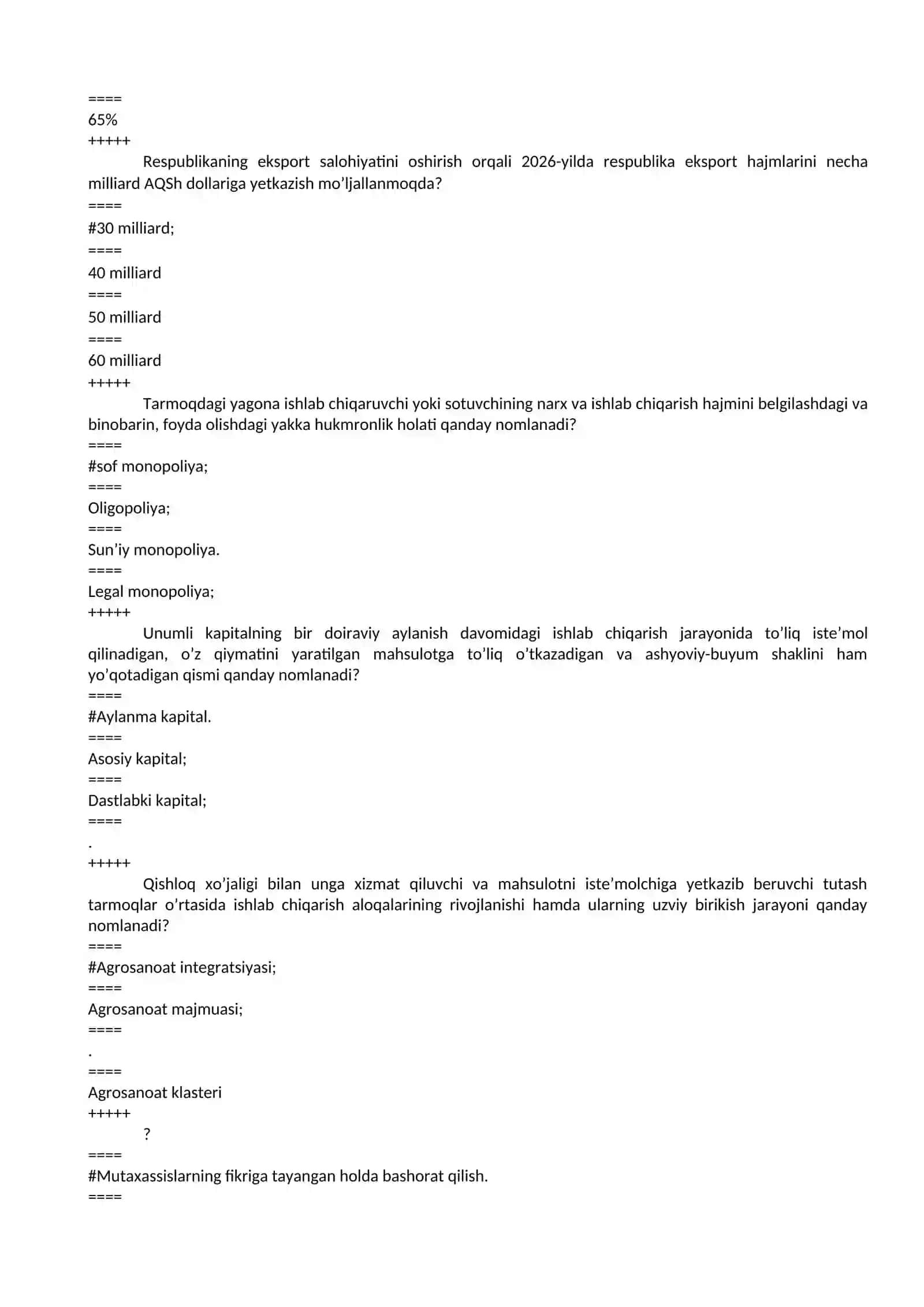 Iqtisodiy siyosat 4