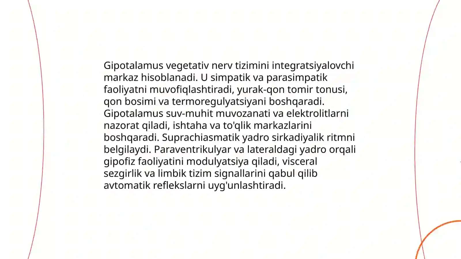 Vegetativ oliy markazlar va ularning funksional ahamiyati 4