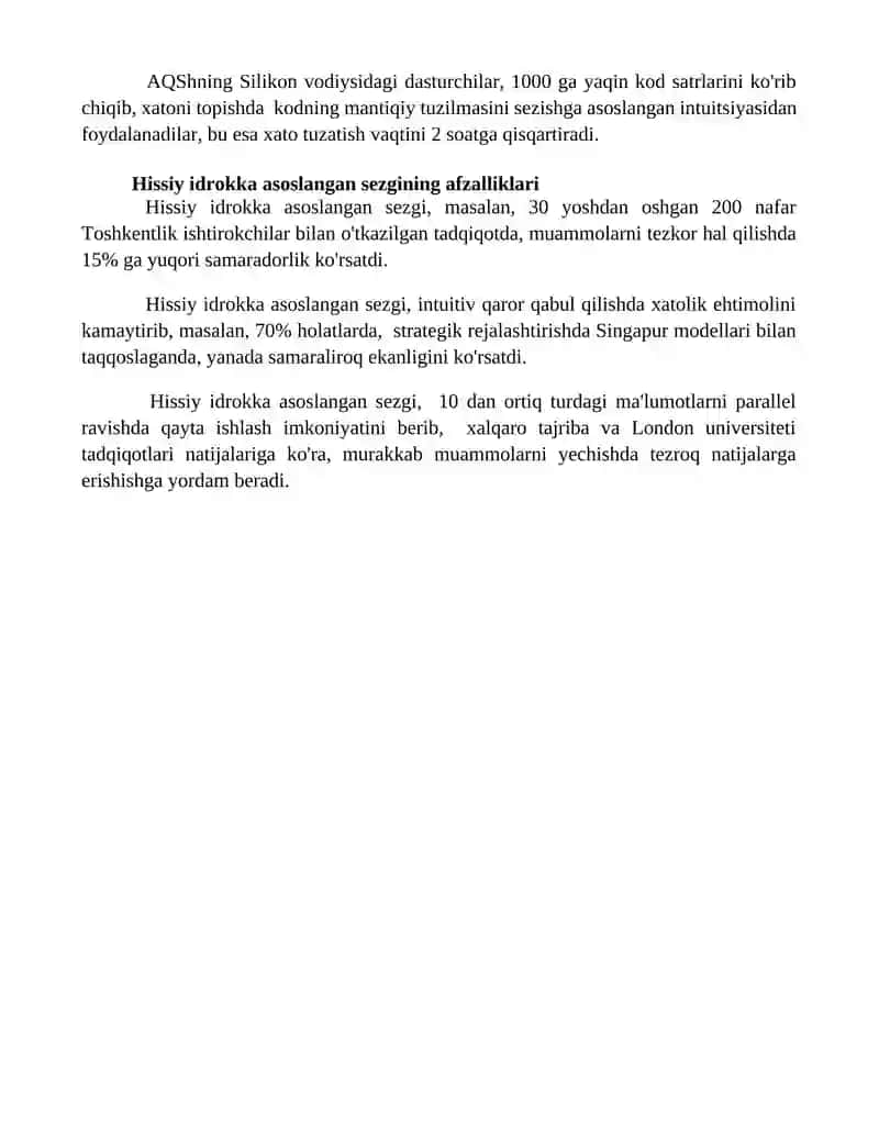 Sezgi hissiy bilish jarayoni asosida 4