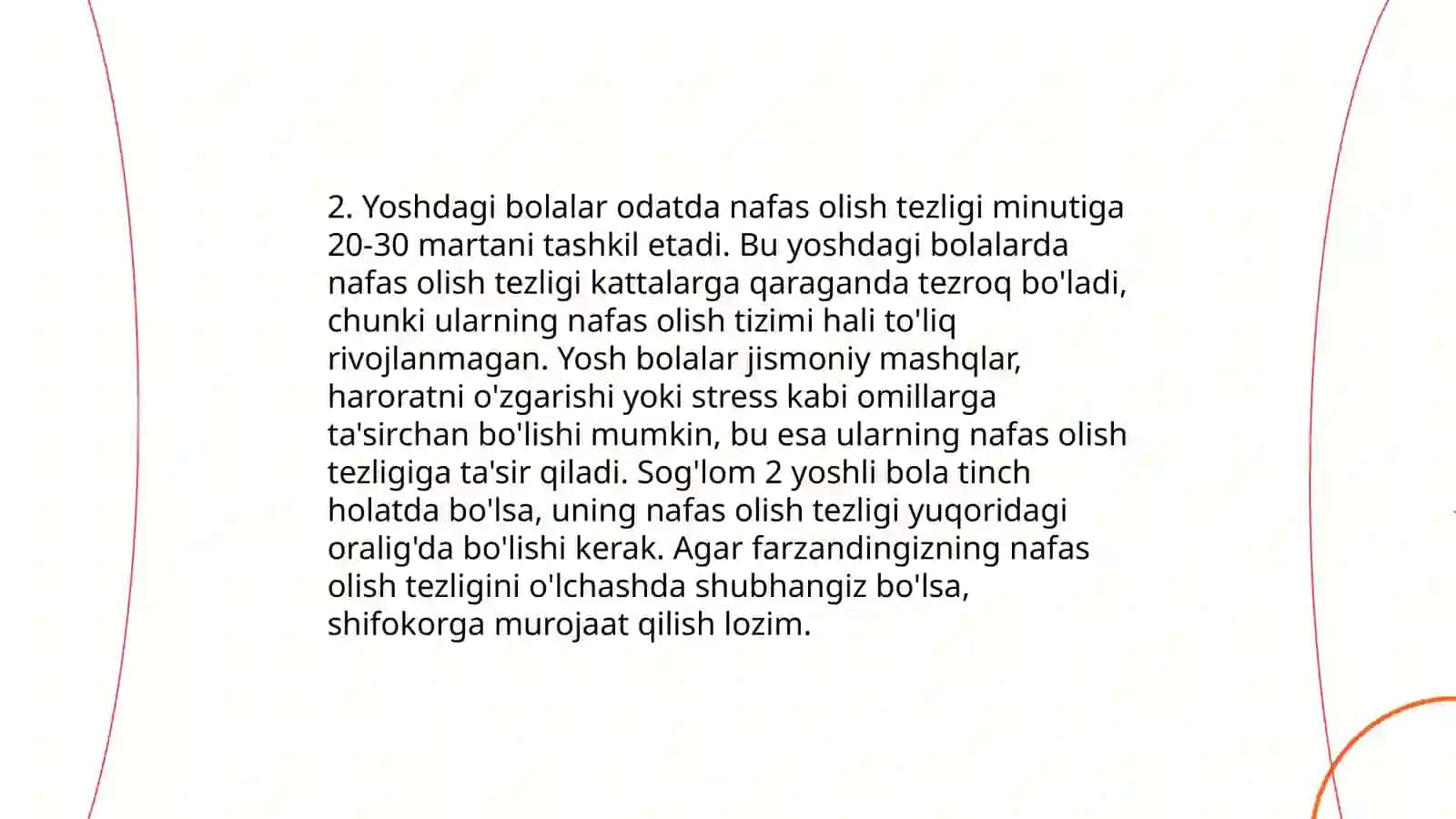 Nafas olish tizimining anatomik rivojlanishi 4