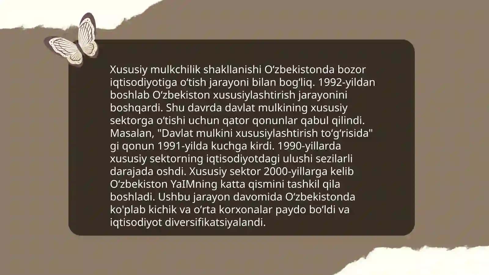 Iqtisodiy Islohotlar 4