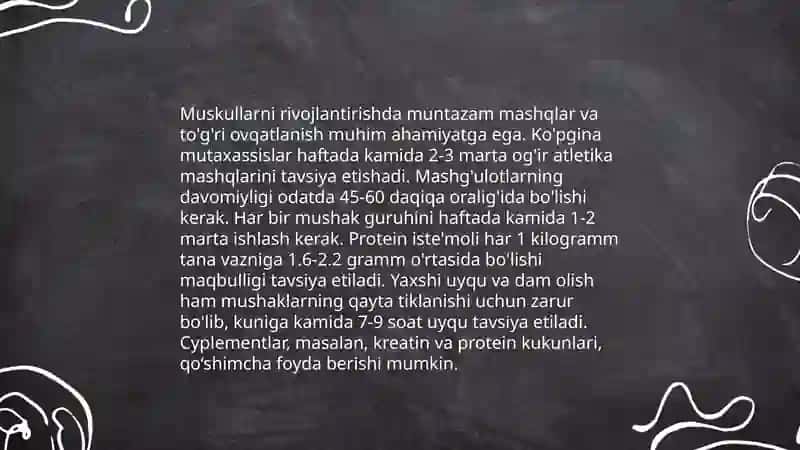 Muskul to'qimasi 4