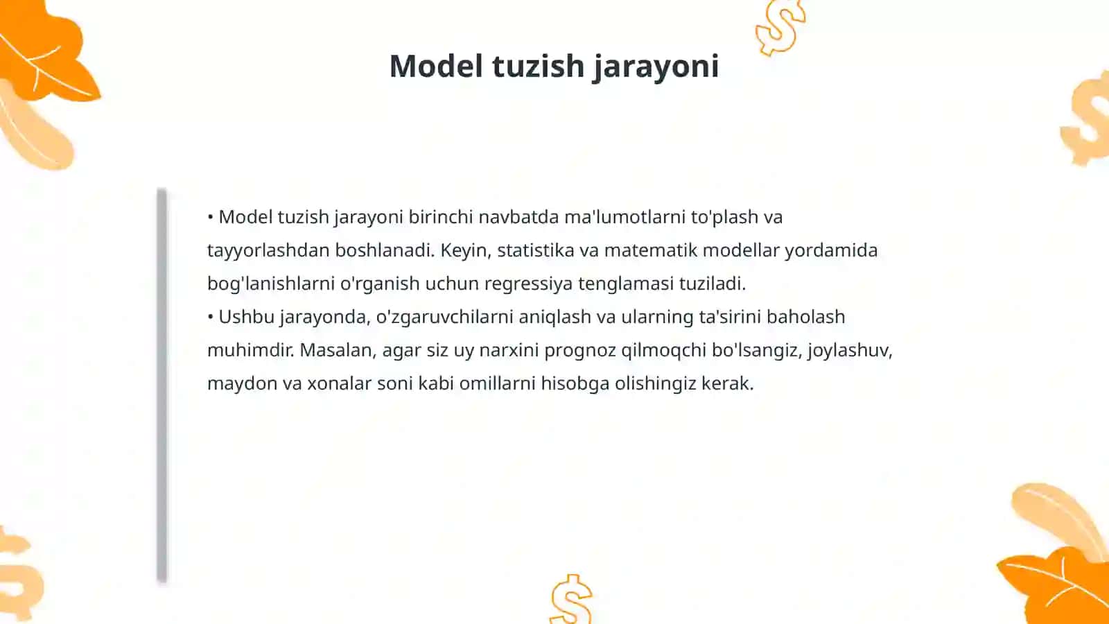 Koʻp omilli regressiya 4