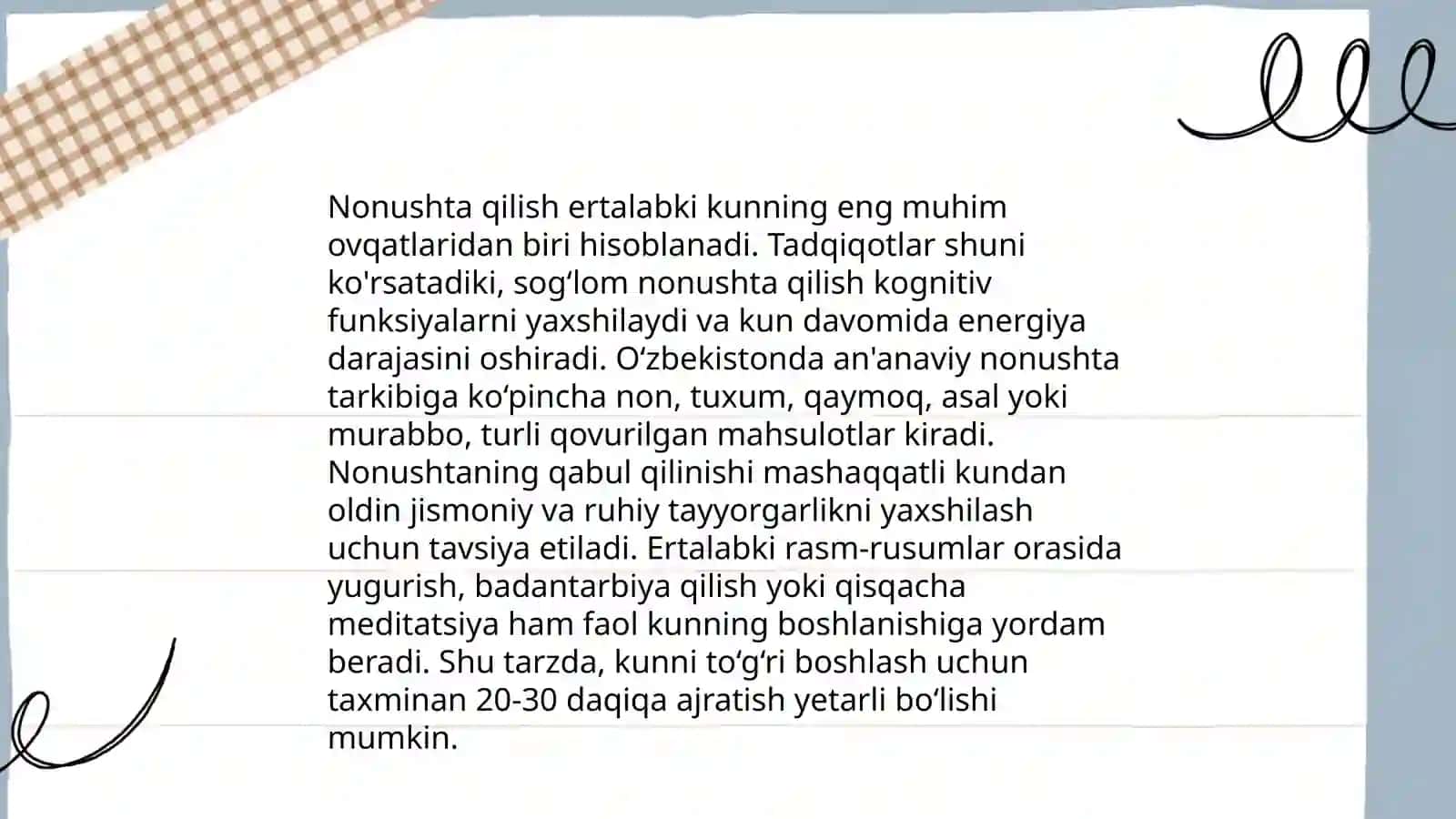 Bir kunlik yoz hikoyasi 4