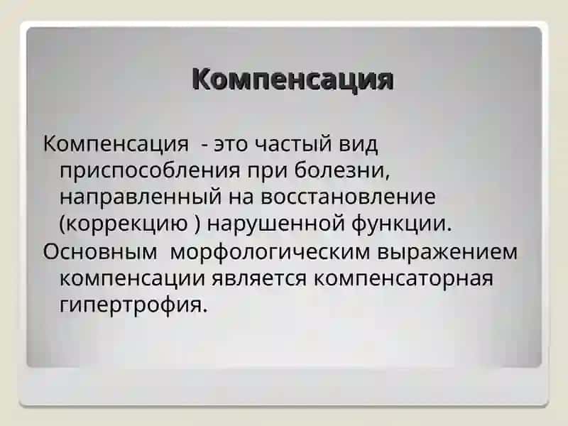 Приспособление и Компенсация 4
