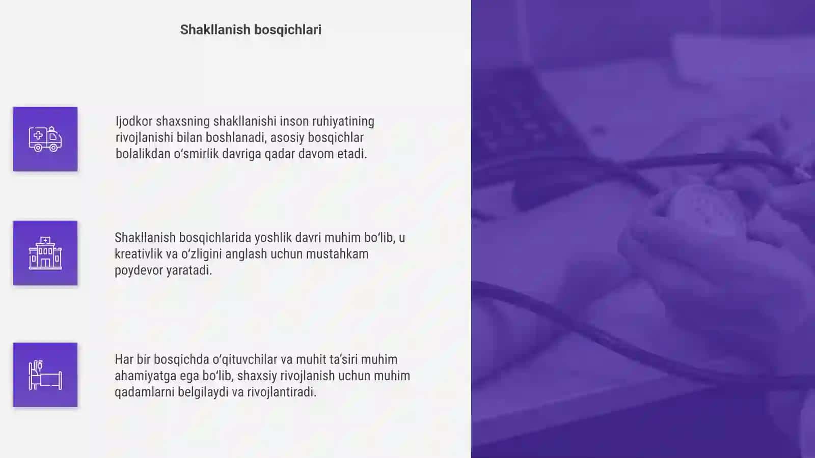 Ijodkor shaxsning shakllanishi va rivojlanishi 4
